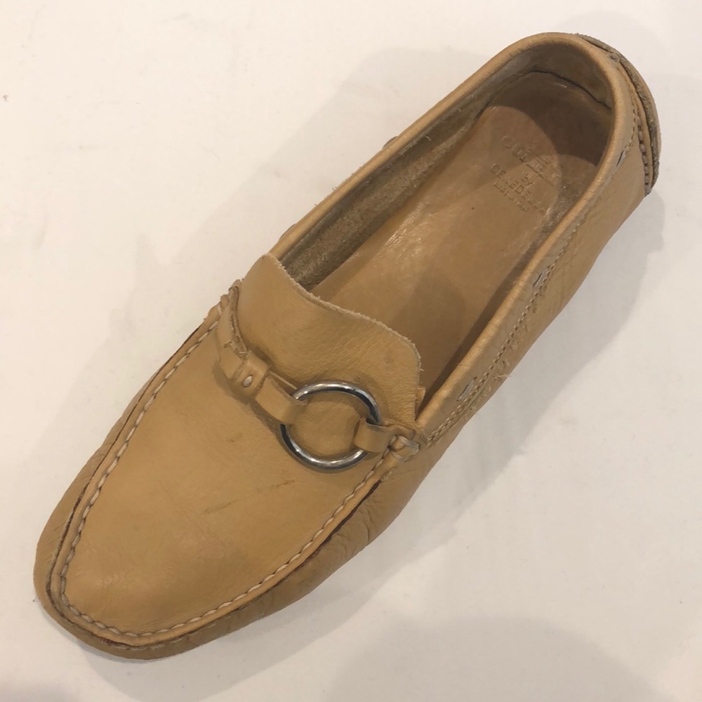 Tan loafers